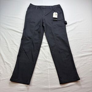 1822 Denim Black Ladies Carpenter Pant